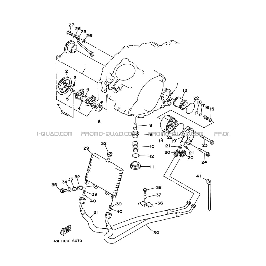 POMPE A HUILE  Yamaha  1998 400  Original parts OEMPOMPE A HUILE  Yamaha  1998 400  Original parts OEM