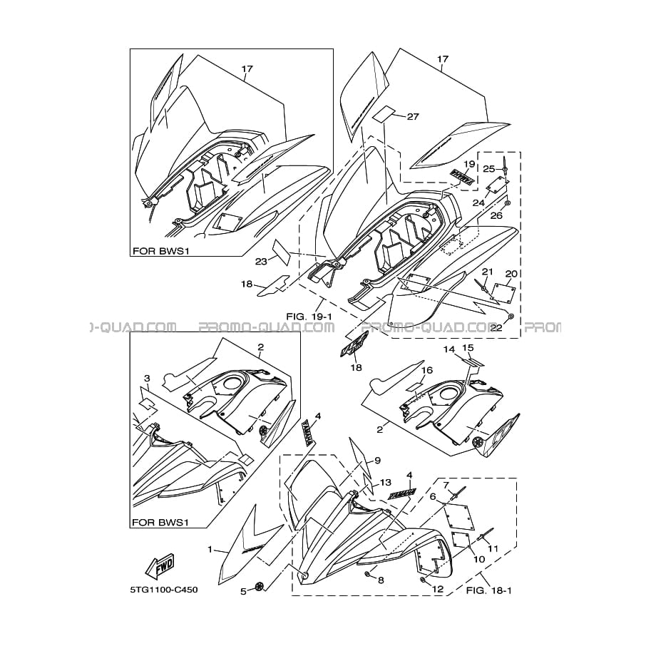 EMBLEME     ETIQUETTE 2  Yamaha  2004 450  Original parts OEMEMBLEME     ETIQUETTE 2  Yamaha  2004 450  Original parts OEM