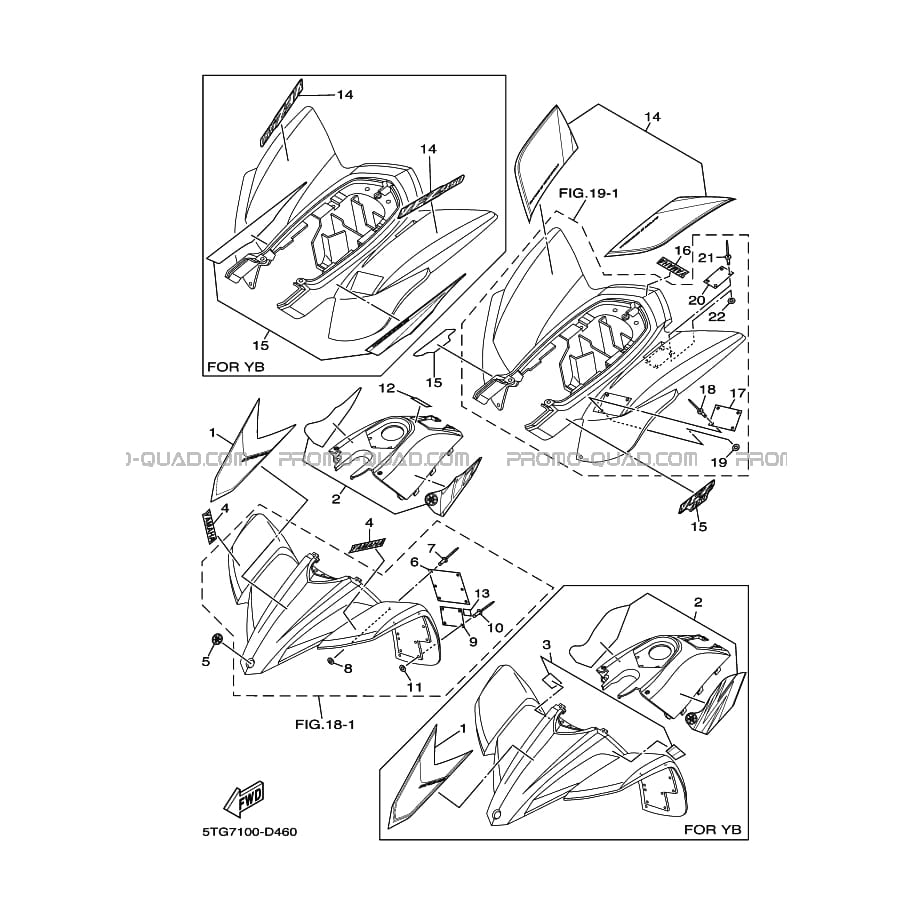 EMBLEME     ETIQUETTE 3  Yamaha  2005 450  pièces OEMEMBLEME     ETIQUETTE 3  Yamaha  2005 450  pièces OEM