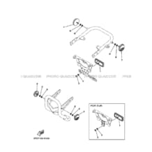 PARTIE ELECTRIQUE 2 pour Yamaha 450 2005 YFZ YFZ450 5TG9 YAMAHA BLACK
