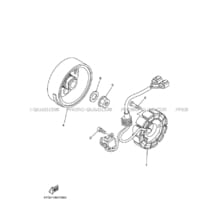 ALLUMAGE pour Yamaha 450 2005 YFZ YFZ450 5TGD