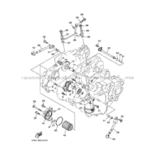 POMPE A HUILE pour Yamaha 450 2007 YFZ YFZ450 5D3A BLACK METALLIC J