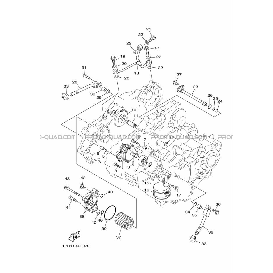 POMPE A HUILE  Yamaha  2013 450  pièces OEMPOMPE A HUILE  Yamaha  2013 450  pièces OEM