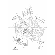 POMPE A HUILE pour Yamaha 450 2013 YFZ YFZ450 1PD6 BLACK METALLIC J