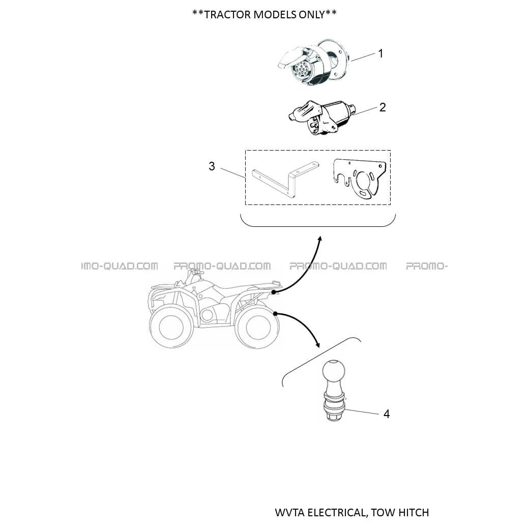 WVTA ELECTRIQUE     ATTELAGE  Yamaha  2020 450  pièces OEMWVTA ELECTRIQUE     ATTELAGE  Yamaha  2020 450  pièces OEM