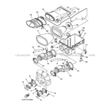 ADMISSION pour Yamaha 660 2003 RAPTOR YFM660R 5LPE YAMAHA BLACK