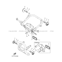 PARTIE ELECTRIQUE 2 pour Yamaha 660 2005 RAPTOR YFM660R 5LPS YAMAHA BLACK