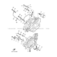 POMPE A HUILE pour Yamaha 660 2008 GRIZZLY YFM660FWA 23D7 YAMAHA BLACK