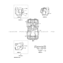 EMBLEME     ETIQUETTE 3 pour Yamaha 700 2007 GRIZZLY YFM700FWAD 3B4C YAMAHA BLACK