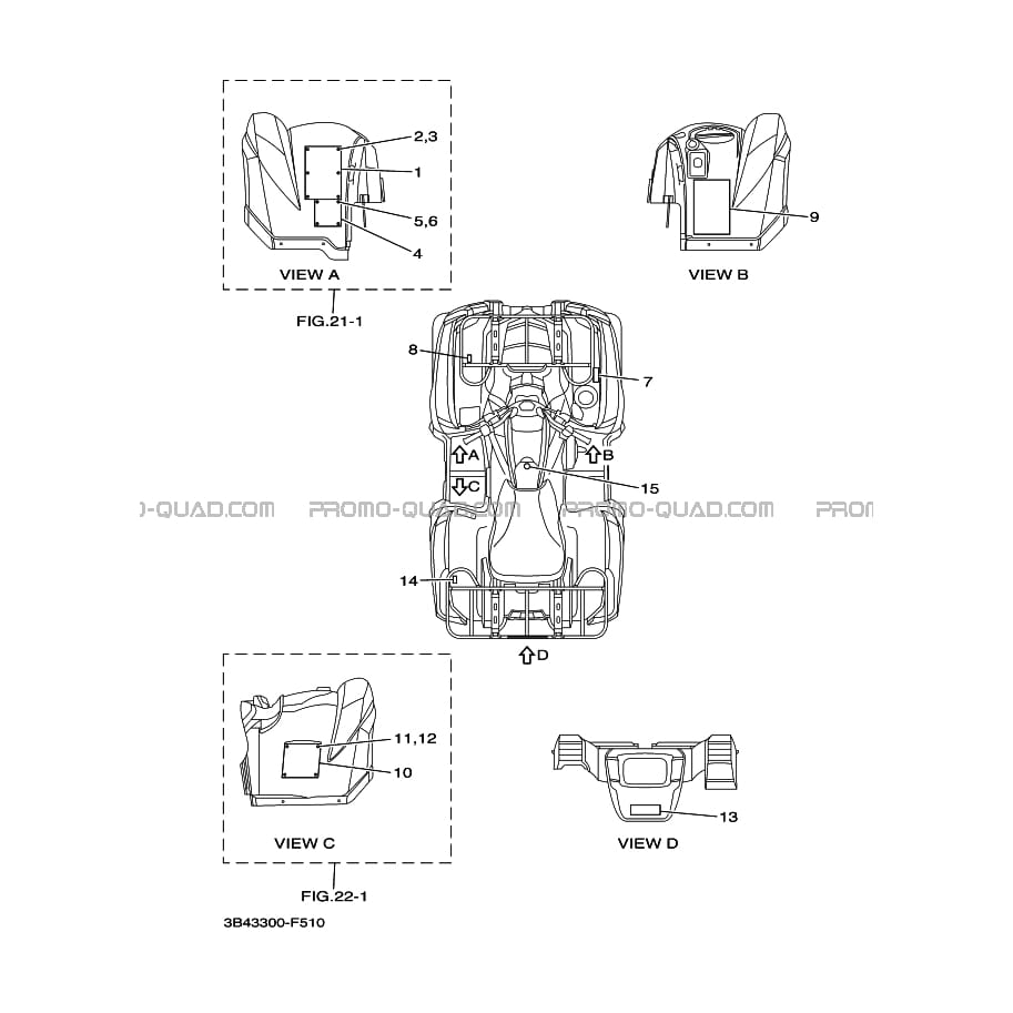 EMBLEME     ETIQUETTE 3  Yamaha  2008 700  Original parts OEMEMBLEME     ETIQUETTE 3  Yamaha  2008 700  Original parts OEM