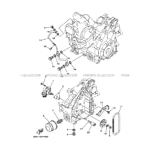 POMPE A HUILE pour Yamaha 700 2008 GRIZZLY YFM700FWAD 3B4P YAMAHA BLACK