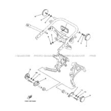 PARTIE ELECTRIQUE 2 pour Yamaha 700 2008 RAPTOR YFM700R 1S3K PASTEL DARK GRAY