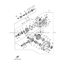 CARDAN     COUPLE CONIQUE pour Yamaha 700 2009 GRIZZLY YFM700FWAD 43PC YAMAHA BLACK