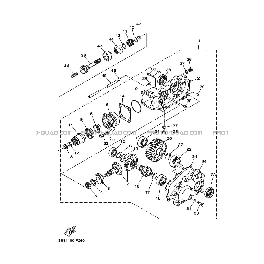 CARDAN     COUPLE CONIQUE  Yamaha  2010 700  Original parts OEMCARDAN     COUPLE CONIQUE  Yamaha  2010 700  Original parts OEM