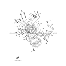 CULASSE pour Yamaha 700 2010 GRIZZLY 700 EPS POWER STEERING 43PJ BLACK METALLIC J