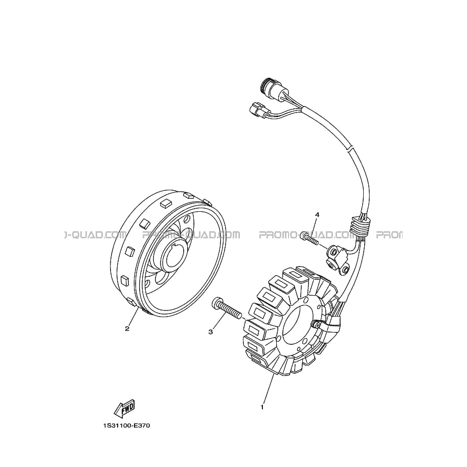 ALLUMAGE  Yamaha  2012 700  pièces OEMALLUMAGE  Yamaha  2012 700  pièces OEM
