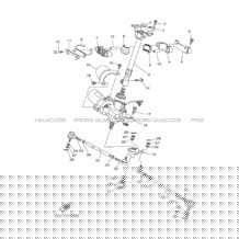 DIRECTION pour Yamaha 700 2017 KODIAK CAMO POWER STEERING EPS 2SMF YAMAHA BLACK