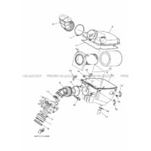 ADMISSION pour Yamaha 700 2019 KODIAK 700 EPS B5K9 YAMAHA BLACK