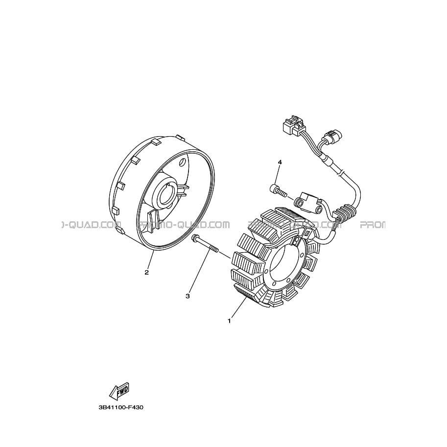 ALLUMAGE  Yamaha  2020 700  pièces OEMALLUMAGE  Yamaha  2020 700  pièces OEM