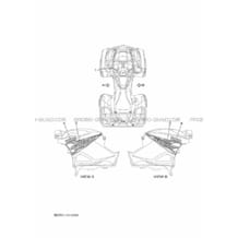 EMBLEME pour Yamaha 700 2020 GRIZZLY 700 EPS BDEA YAMAHA BLACK