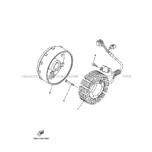 ALLUMAGE pour Yamaha 700 2020 KODIAK 700 EPS SE B5KV MAT SILVER 1
