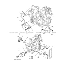 POMPE A HUILE pour Yamaha 700 2020 KODIAK 700 EPS SE B5KV MAT SILVER 1