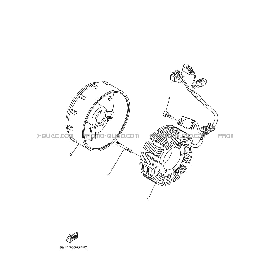 ALLUMAGE  Yamaha  2012 700  Original parts OEMALLUMAGE  Yamaha  2012 700  Original parts OEM