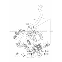 ADMISSION pour Yamaha 700 2015 VIKING 700 1XPV MAT SILVER 1