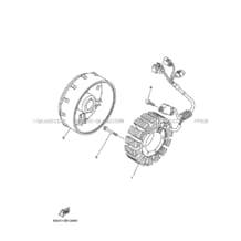 ALLUMAGE pour Yamaha 700 2015 VIKING 700 1XPV MAT SILVER 1