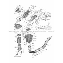 ADMISSION pour Yamaha 850 2020 WOLVERINE X2 850 R-SPEC BAN3 YAMAHA BLACK