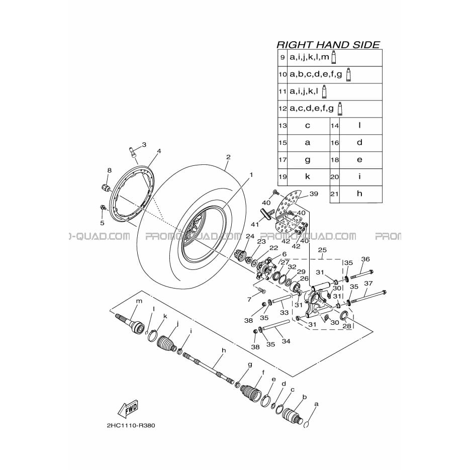 ROUE ARRIERE 2  Yamaha  2017 1000  Original parts OEMROUE ARRIERE 2  Yamaha  2017 1000  Original parts OEM