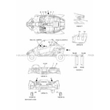 EMBLEME     ETIQUETTE 1 pour Yamaha 1000 2019 YXZ YXZ1000R SS SE B5H6 PURE WHITE