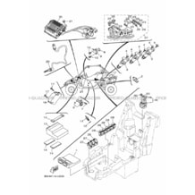 PARTIE ELECTRIQUE 1 pour Yamaha 1000 2019 YXZ YXZ1000R SS SE B5H6 PURE WHITE