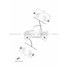 KIT PIECES D'ENTRETIEN pour Yamaha 1000 2021 WOLVERINE RMAX 2 EPS B4M5 BLUISH WHITE SOLID 1