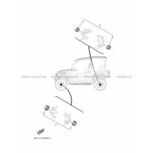 KIT PIECES D'ENTRETIEN pour Yamaha 1000 2021 WOLVERINE RMAX 4 EPS SE XT-R B4J2 MAT DARKGRAYISH LEAFGREEN ME 3