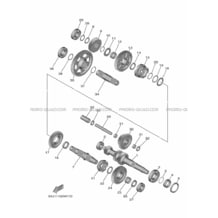 TRANSMISSION pour Yamaha 1000 2021 WOLVERINE RMAX 4 EPS SE XT-R B4J2 MAT DARKGRAYISH LEAFGREEN ME 3