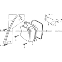 CACHE CULBUTEURS pour Hytrack All cylindrical All Years HY100SX