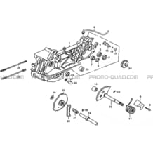 CARTER MOTEUR GAUCHE pour Hytrack Toutes les cylindrées Toutes les années HY100SX