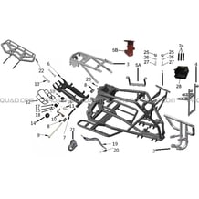 CHASSIS pour Hytrack Toutes les cylindrées Toutes les années HY110ST