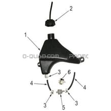 RESERVOIR A CARBURANT pour Hytrack Toutes les cylindrées Toutes les années HY110ST