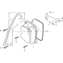 CACHE CULBUTEURS pour Hytrack All cylindrical All Years HY125SX