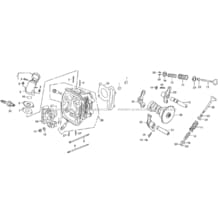 CULASSE pour Hytrack Toutes les cylindrées Toutes les années HY125SX