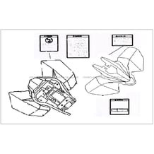 DECORATION pour Hytrack Toutes les cylindrées Toutes les années HY125SX