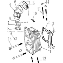 CULASSE MODELE A PARTIR DE 2020 pour Hytrack Toutes les cylindrées Toutes les années HY150 - 150S - 150SX