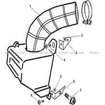 FILTRE A AIR MODELE A PARTIR DE 2020 pour Hytrack Toutes les cylindrées Toutes les années HY150 - 150S - 150SX