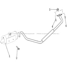 ECHAPPEMENT MODELE A PARTIR DE 2020 pour Hytrack Toutes les cylindrées Toutes les années HY150 - 150S - 150SX