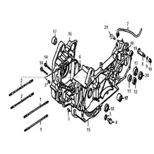 ENSEMBLE CARTER MOTEUR MODELE A PARTIR DE 2020 pour Hytrack Toutes les cylindrées Toutes les années HY150 - 150S - 150SX