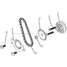 POMPE A HUILE MODELE A PARTIR DE 2020 pour Hytrack Toutes les cylindrées Toutes les années HY150 - 150S - 150SX