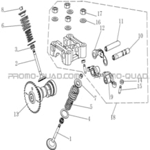 SOUPAPES pour Hytrack Toutes les cylindrées Toutes les années HY170ST