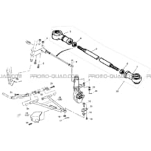 TRAIN AVANT pour Hytrack Toutes les cylindrées Toutes les années HY210